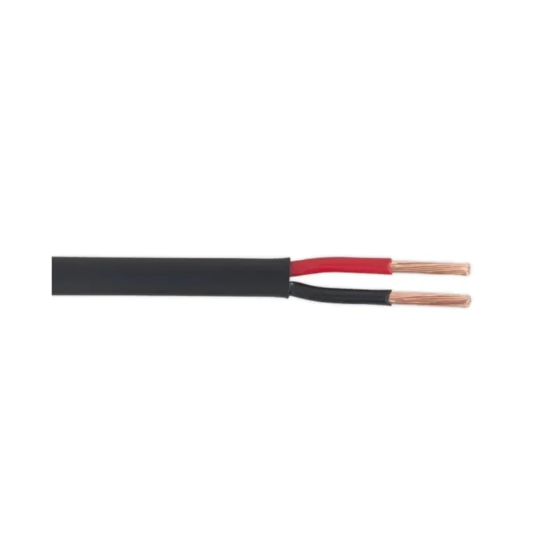Sealey Automotive Cable Thin Wall Flat Twin 2 x 2mm 28/0.30mm 30m Black