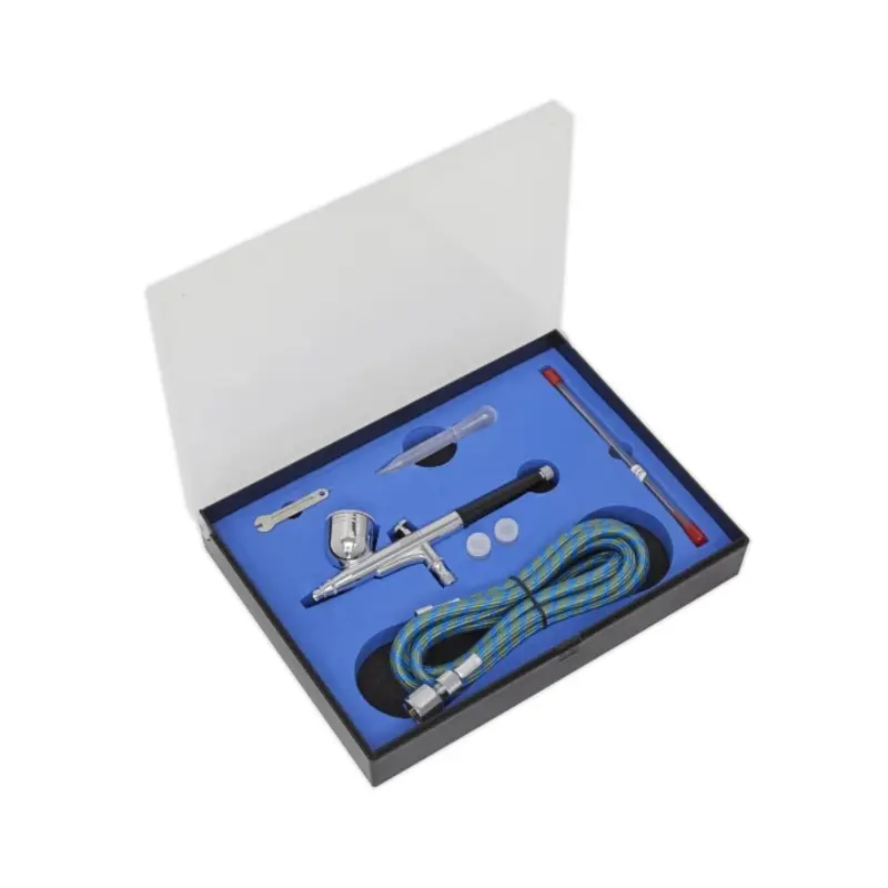 Sealey Air Brush Kit Gravity Feed