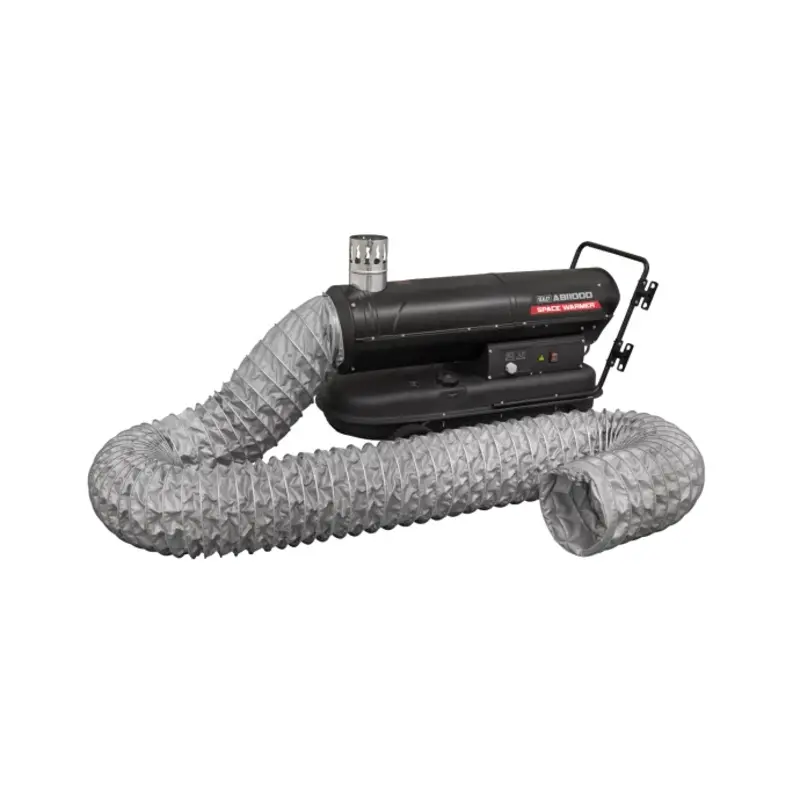 Sealey Indirect Space Warmer Kerosene/Diesel Heater 102,000Btu/hr with 5M Ducting