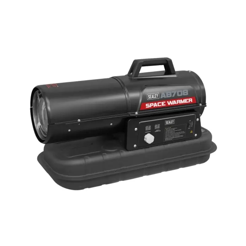 Sealey Space Warmer Paraffin/Kerosene/Diesel Heater 70,000Btu/hr without Wheels