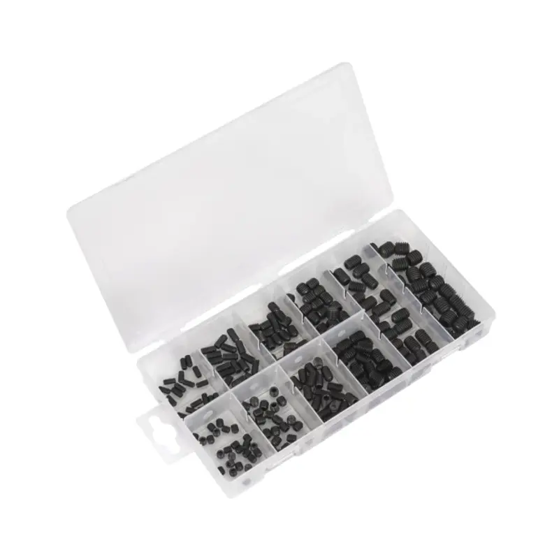 Sealey Grub Screw Assortment 250pc DIN 916 M4-M10 Metric