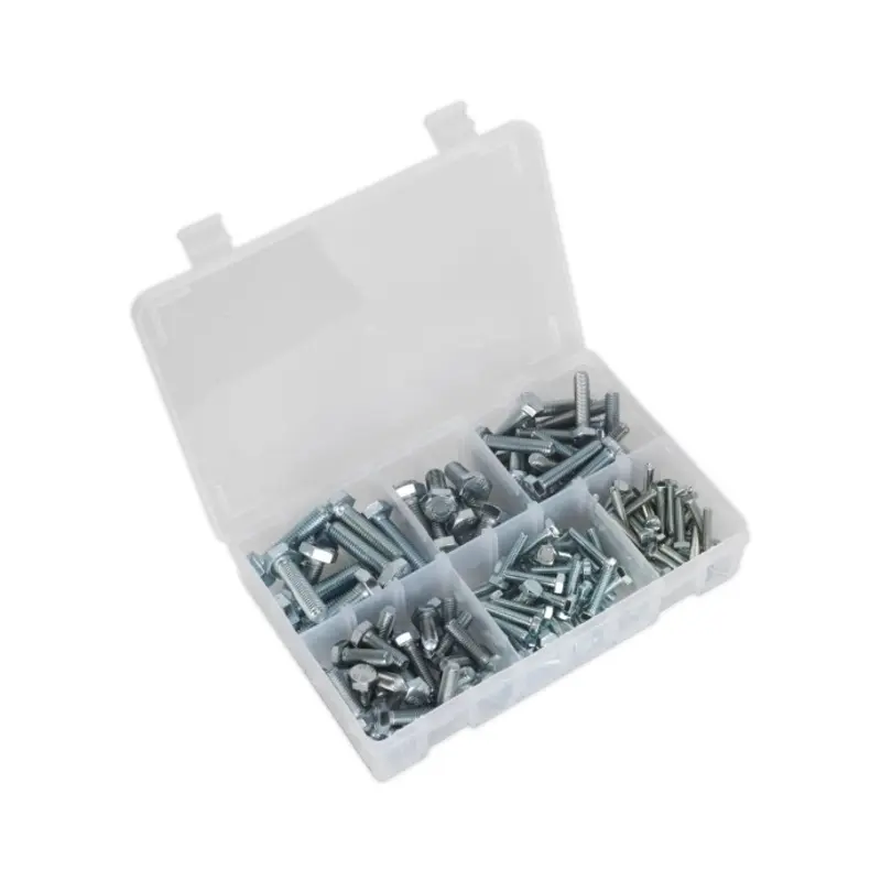 Sealey Setscrew Assortment 150pc Metric M5-M10 High Tensile