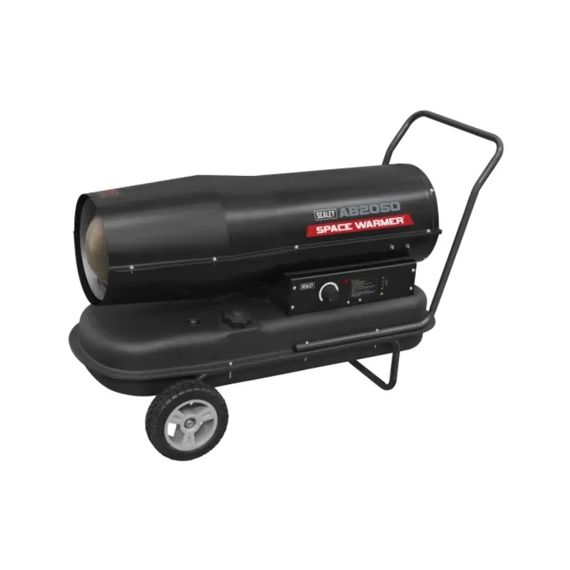 Sealey Space Warmer Kerosene/Diesel Heater 205,000Btu/hr with Wheels