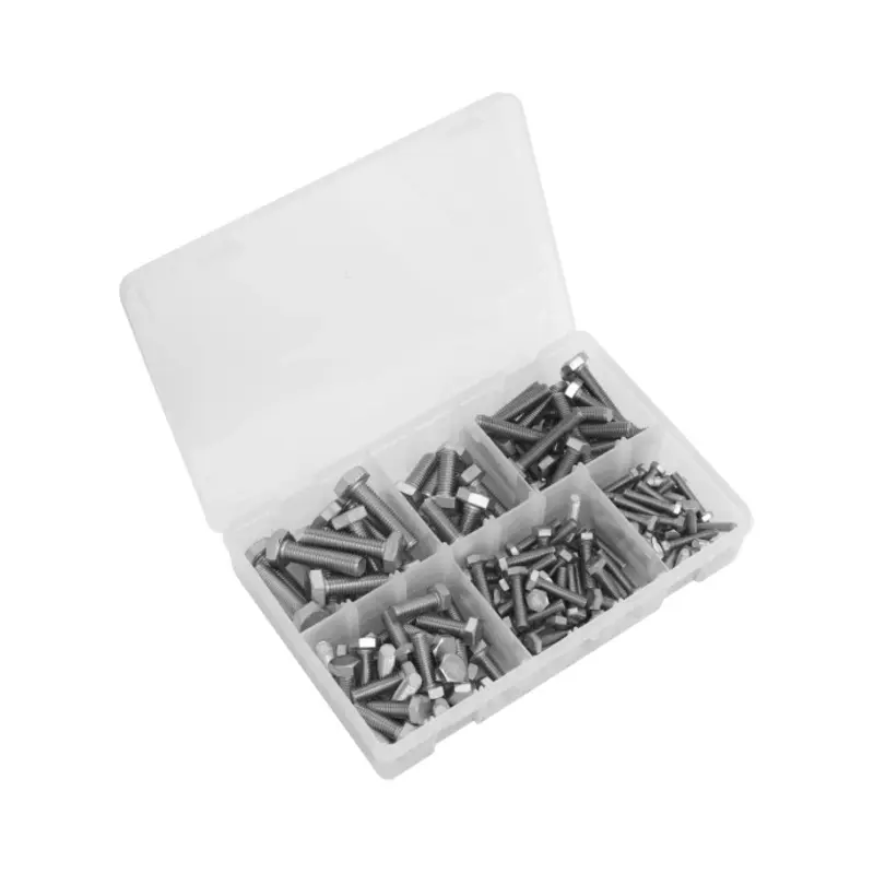 Sealey Stainless Steel Setscrew Assortment 150pc M5-M10
