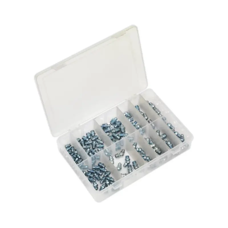 Sealey Grease Nipple Assortment 115pc - Metric