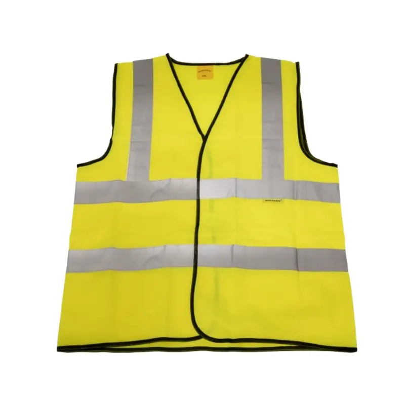 Sealey Hi-Vis Waistcoat (Site and Road Use) Yellow - XX-Large