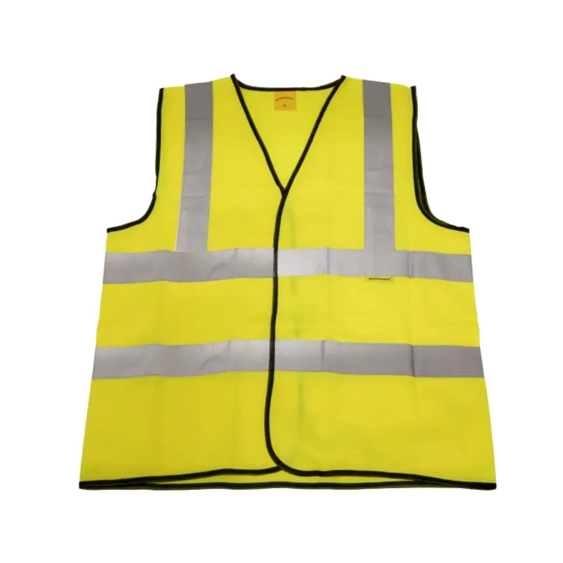 Sealey Hi-Vis Waistcoat (Site & Road Use) Yellow - X-Large