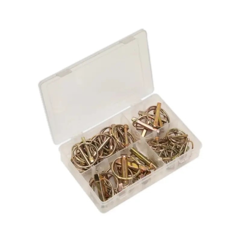 Sealey Linch Pin Assortment 50pc Metric