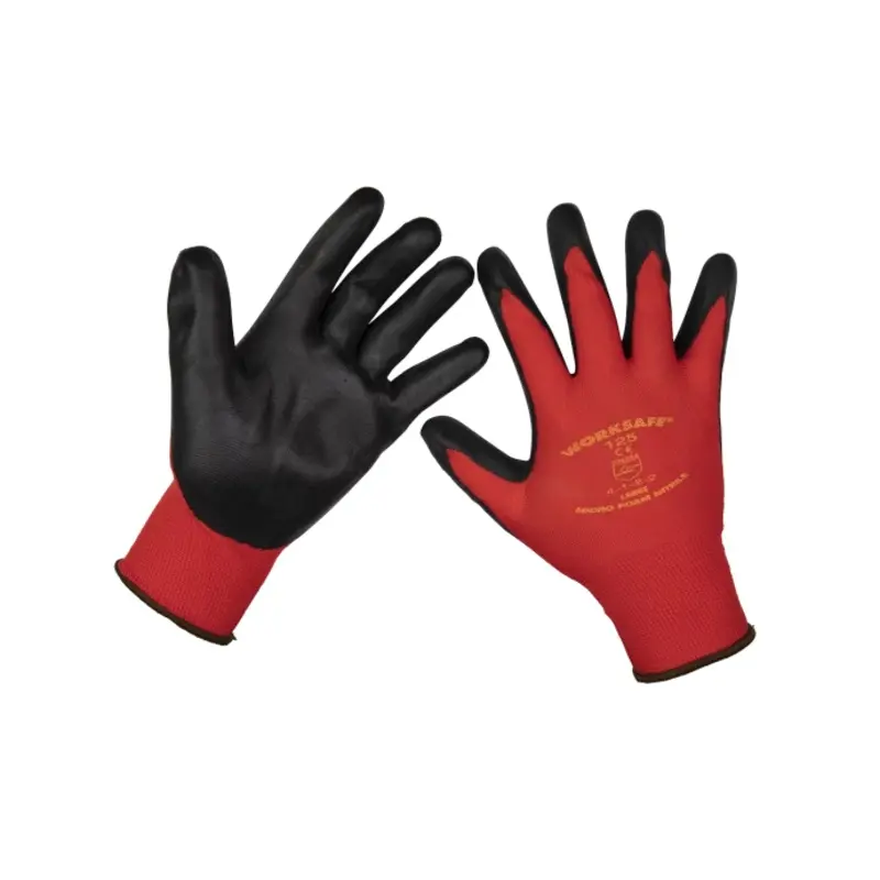 Sealey Flexi Grip Nitrile Palm Gloves (Large) - Pack of 120 Pairs