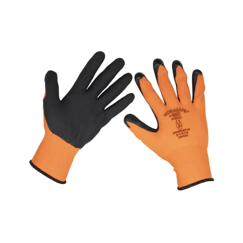 Sealey Foam Latex Gloves (X-Large) - Pair