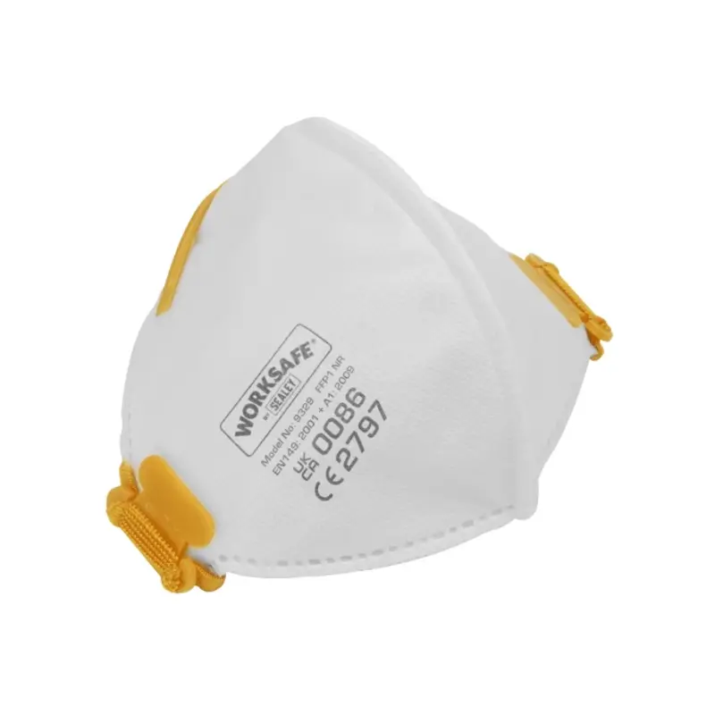 Sealey Fold Flat Mask FFP1 - Pack of 10