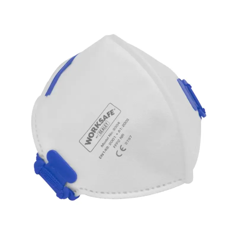 Sealey Fold Flat Mask FFP2 - Pack of 3