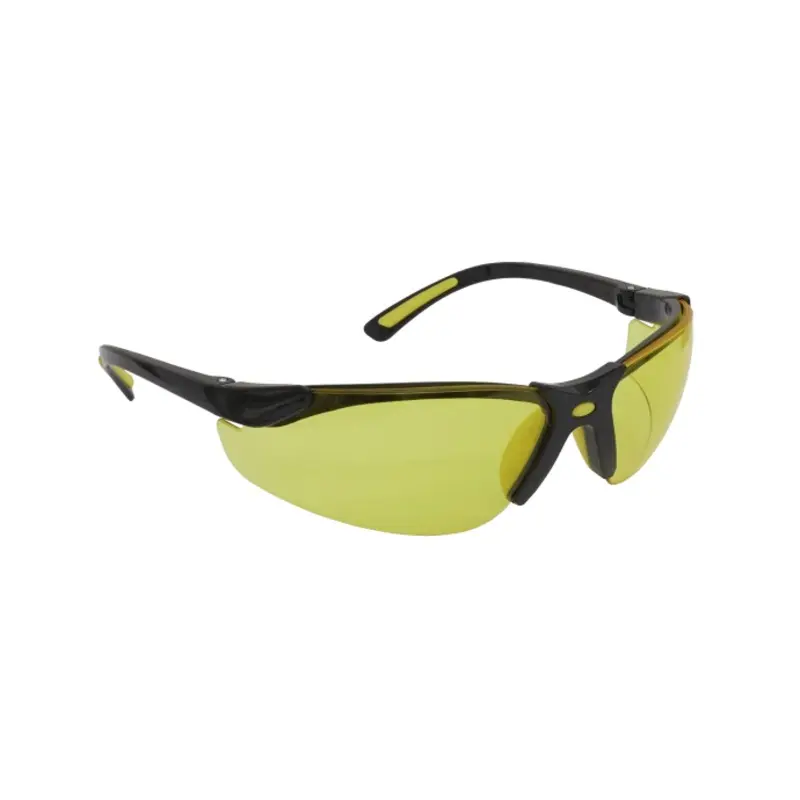 Sealey Zante Style Amber Lens Safety Glasses with Flexi Arms