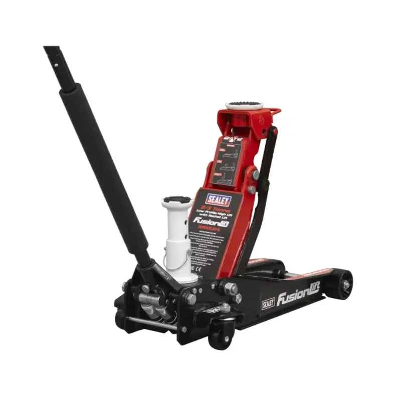 Sealey Trolley Jack 2/3 Tonne Low Profile/High Lift with Rocket Lift