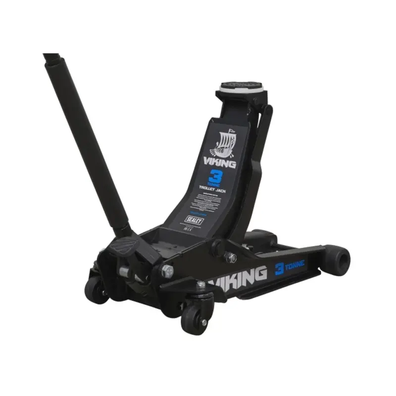 Sealey Viking 3 Tonne Low Profile Professional Trolley Jack with Rocket Lift