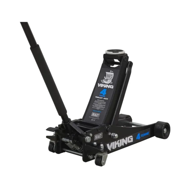 Sealey Viking Professional Trolley Jack 4 Tonne Low Profile with Rocket Lift