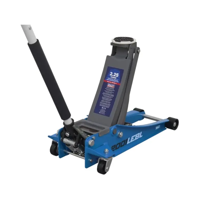 Sealey Trolley Jack 2.25 Tonne Low Profile Rocket Lift Blue