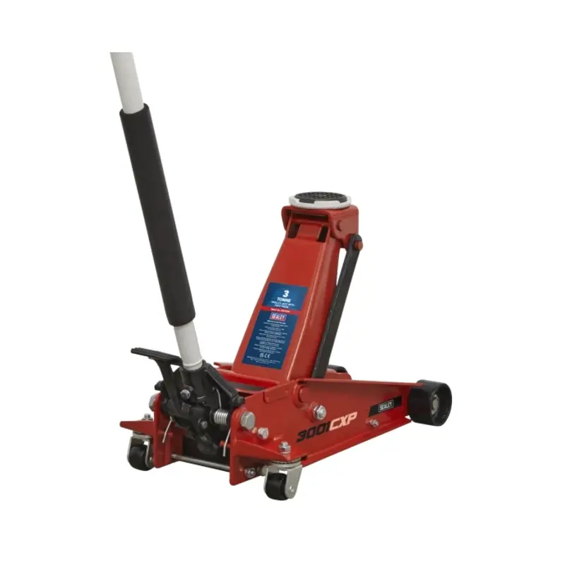 Sealey Trolley Jack 3 Tonne with Foot Pedal