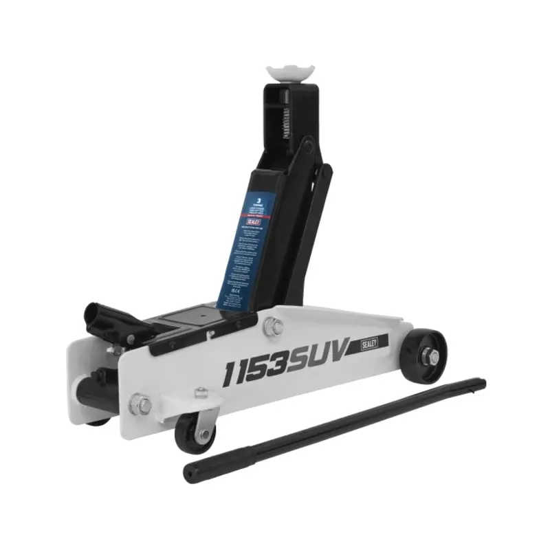 Sealey Long Reach High Lift SUV Trolley Jack 3 Tonne