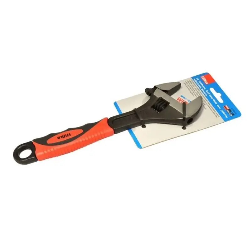 10" (250mm) Soft Grip Wide Jaw (35mm) Adjustable Wrench