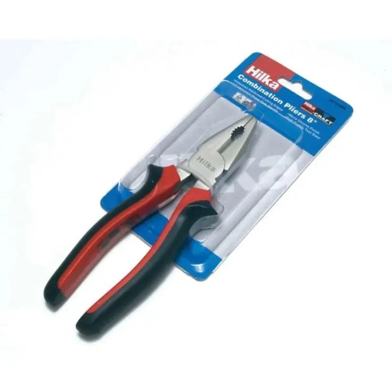 Hilka 8" (200mm) Heavy Duty Combi Pliers