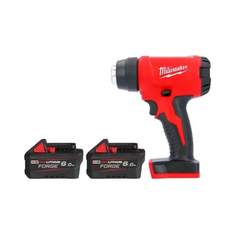 Milwaukee M18BHG KIT28 18V Cordless Compact Heat Gun With 2 x 6.0Ah Batteries