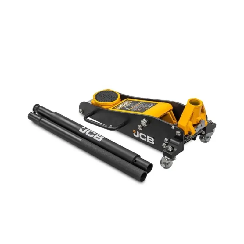 JCB 1.5T Commercial Low-Profile, Double Pump/Quick Pump, Lightweight Aluminium Jack