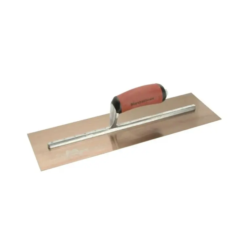 Marshalltown MXS165GD 16 x 5" DuraSoft Handle Gold Finishing Trowel