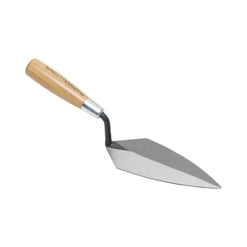 Marshalltown M/T457  7" Philadelphia Pattern  Wooden Handle Pointing Trowel