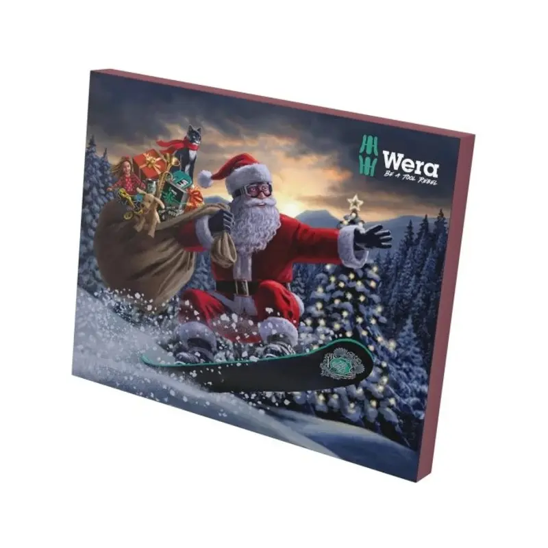 Wera Advent Calendar Christmas 2024 Tool Set 25 Piece - 05136609001