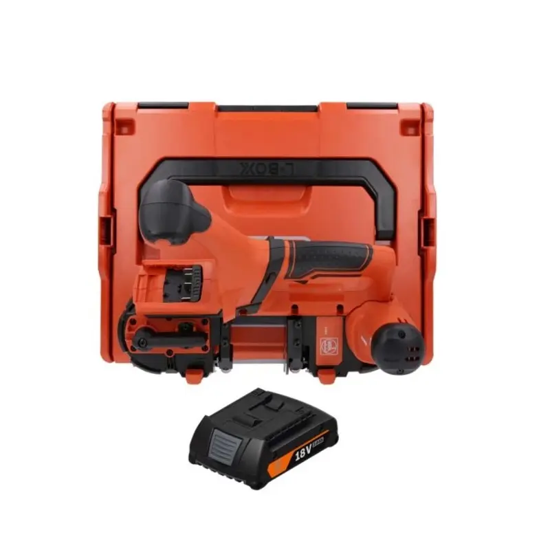 Fein ABAS 18-63 AS 18V Cordless Band Saw 63.5 mm With 1 x 2Ah Battery & Case