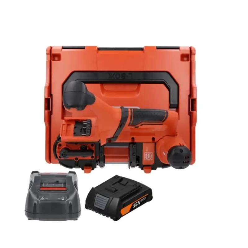 Fein ABAS 18-63 AS 18V Cordless Band Saw 63.5 mm With 1 x 2Ah Battery, Charger & Case