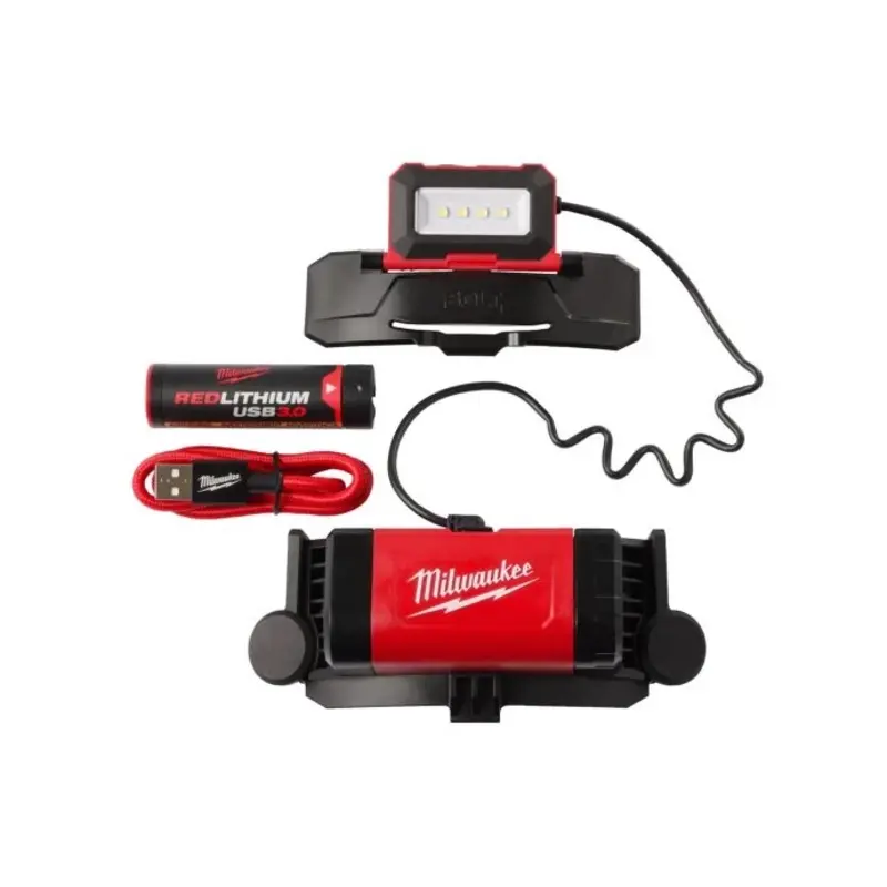 Milwaukee L4BOLTHL-301 USB Rechargeable 600 Lumens Bolt Headlamp 4933479902