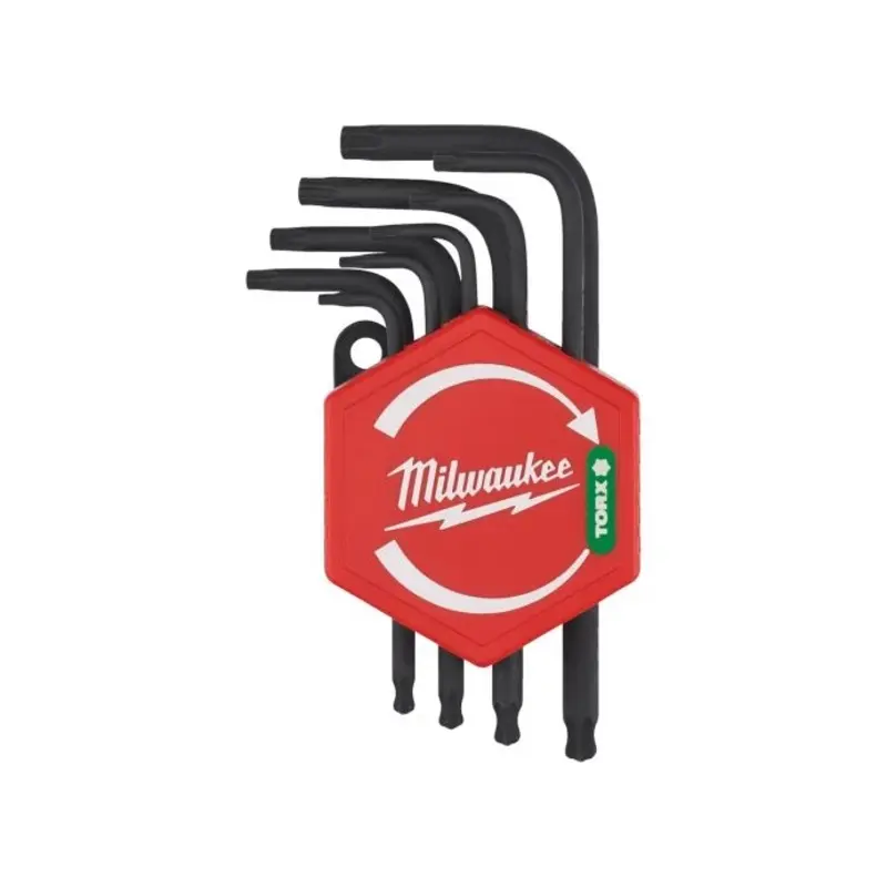 Milwaukee 4932492703 9 Piece Compact Torx L- Key Set