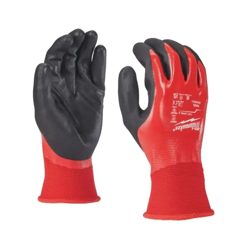 Milwaukee 4932493219 Fully Dip Cut A Gloves - 8/M