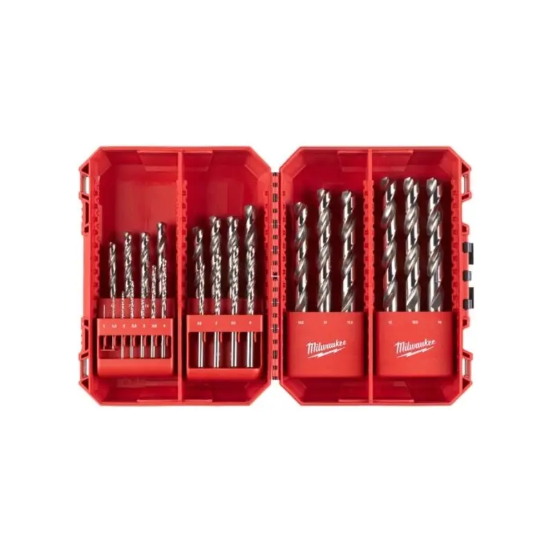 Milwaukee 4932493870 25 Piece Thunderweb HSS-G Metal Drill Bit Set