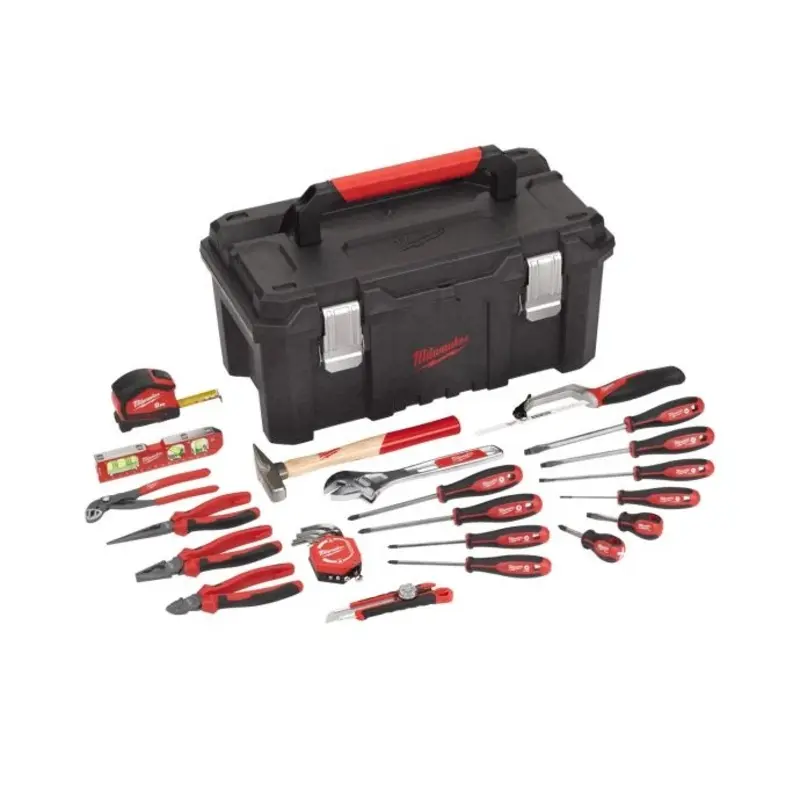 Milwaukee 4932498392 30 Piece Hand Tools Starter Set In Tool Box