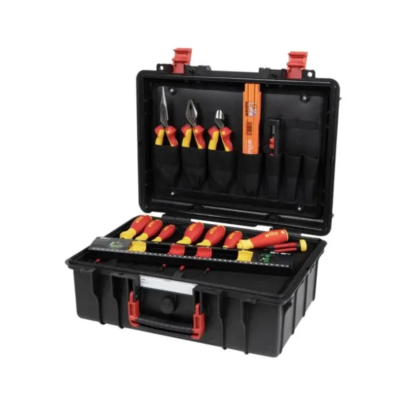 Wiha WHA45530 L Electric Basic 18 Piece Tool Set In Case