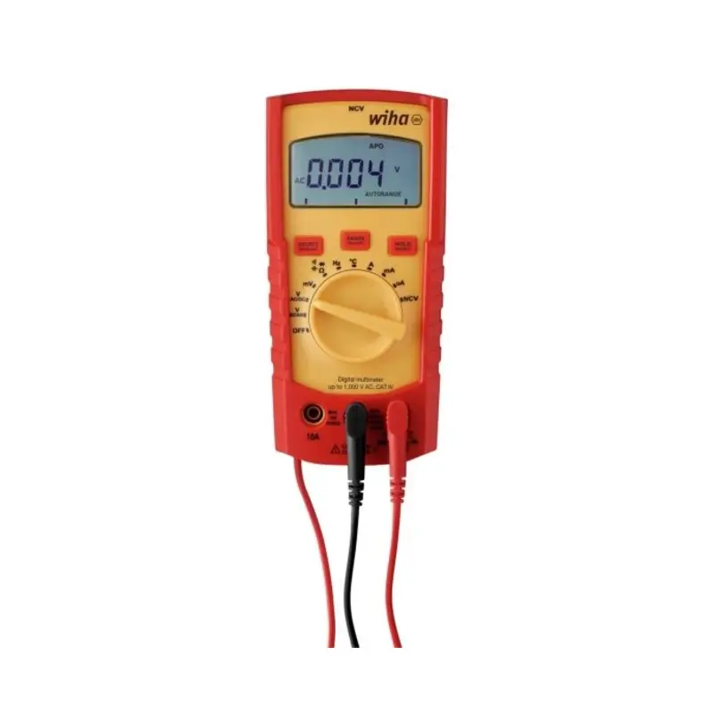 Wiha WHA45215 Digital Multimeter 1,000 V AC, CAT IV