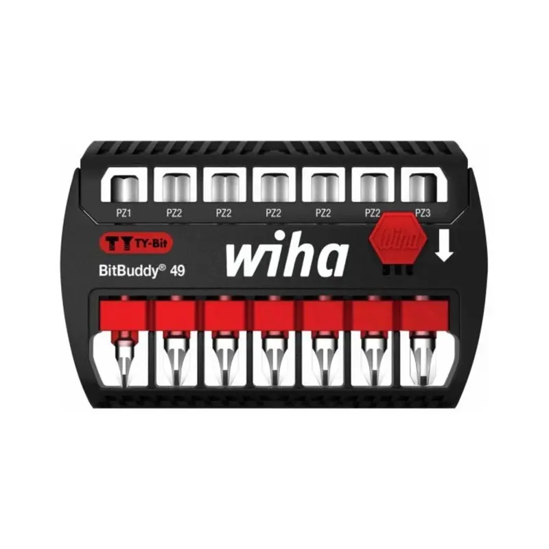Wiha BitBuddy Pozidriv 7 Piece TY Bit Set