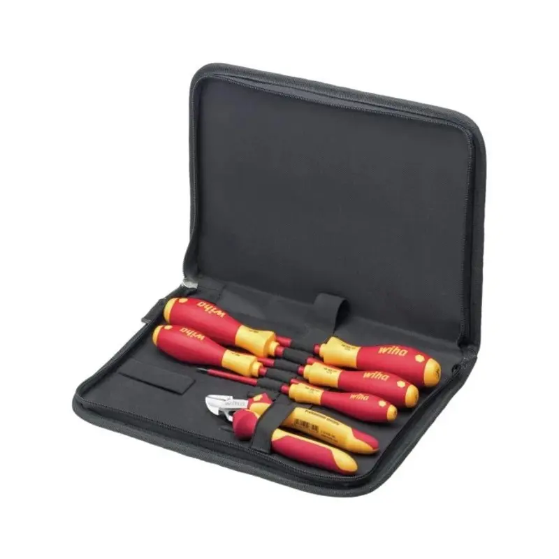 Wiha WHA33969 Electrician Tool Set, 6 Piece