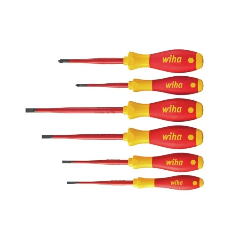 Wiha WHA36455 SoftFinish Screwdriver Set, 6 Piece