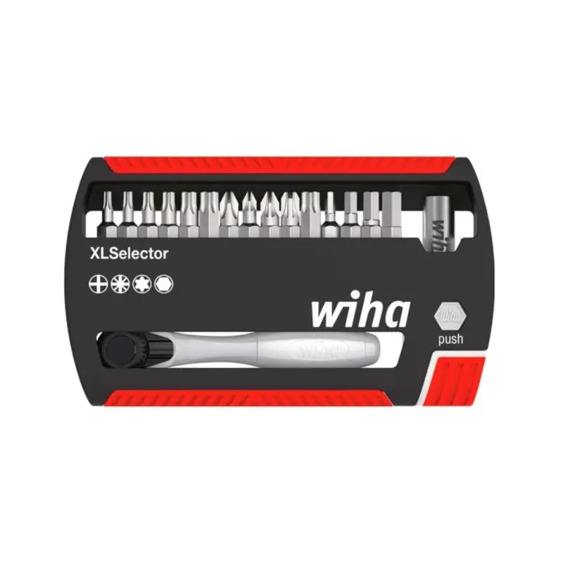 Wiha WHA36951 XLSelector 17 Piece Ratchet Bit Set