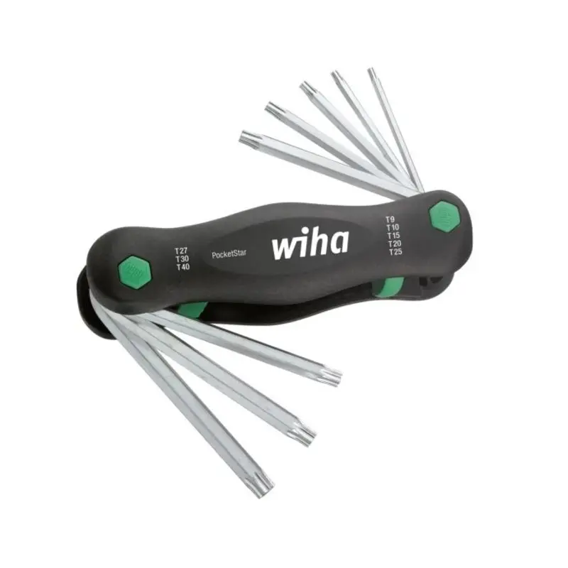 Wiha WHA23049 PocketStar TORX Key Set, 8 Piece