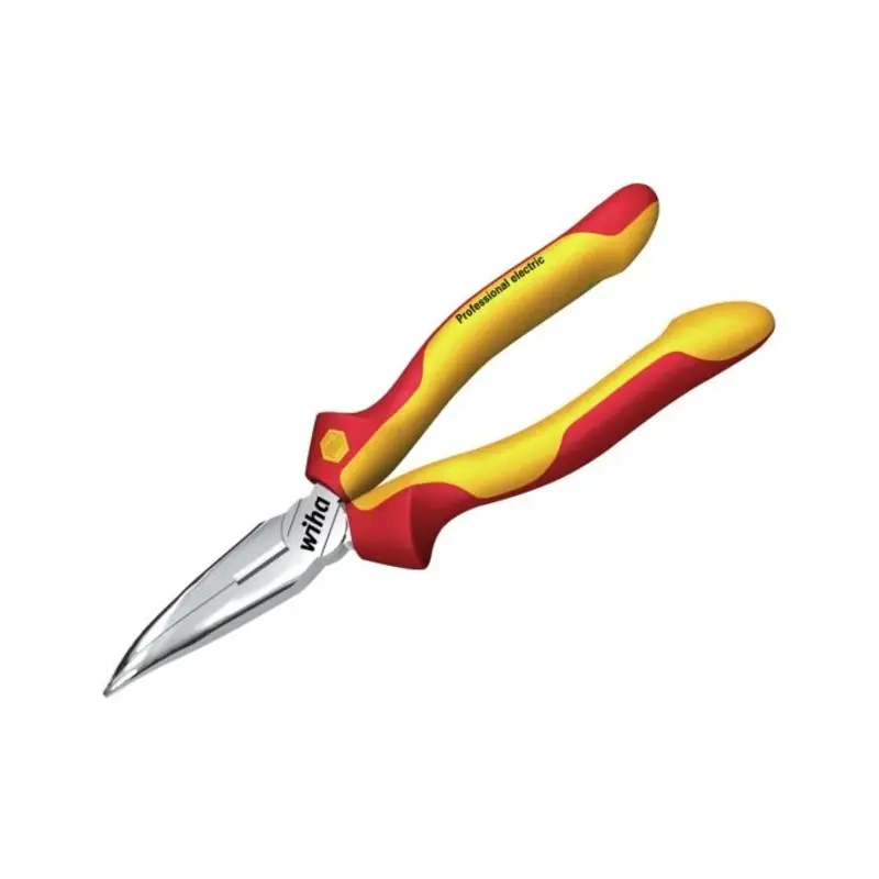 Wiha WHA27425 200mm electric Bent Needle Nose Pliers