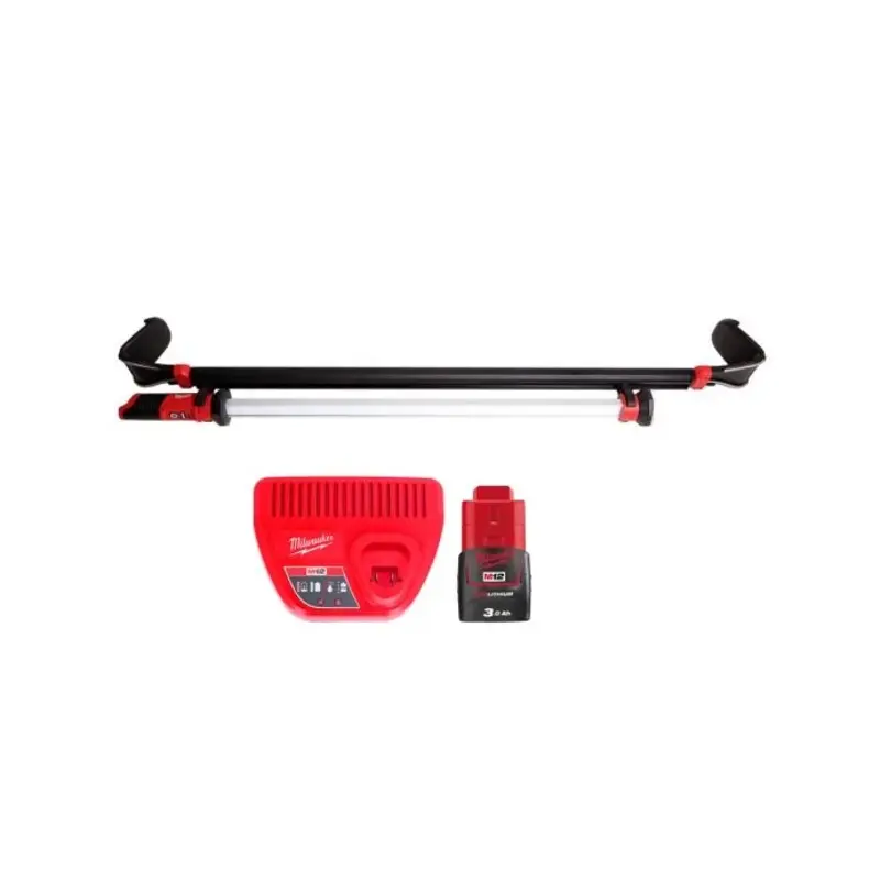 Milwaukee M12UHL 12V M12 Cordless LED Underhood Light With 1 x 3.0Ah Battery & Charger