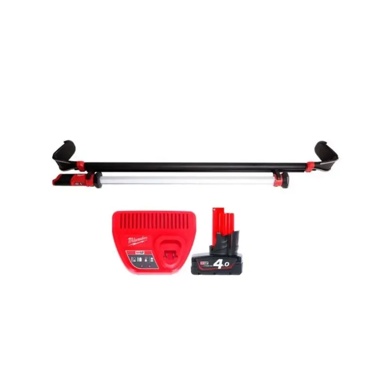 Milwaukee M12UHL 12V M12 Cordless LED Underhood Light With 1 x 4.0Ah Battery & Charger