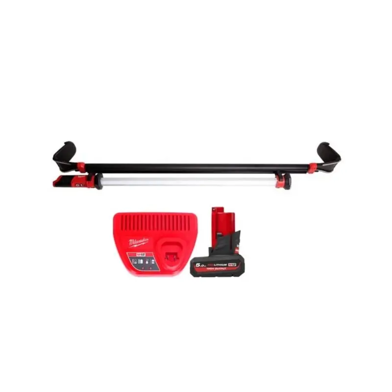 Milwaukee M12UHL 12V M12 Cordless LED Underhood Light With 1 x 5.0Ah Battery & Charger