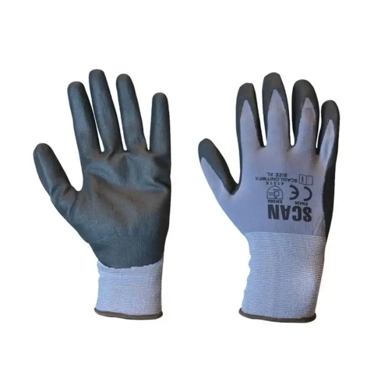 Scan Breathable Microfoam Nitrile Gloves