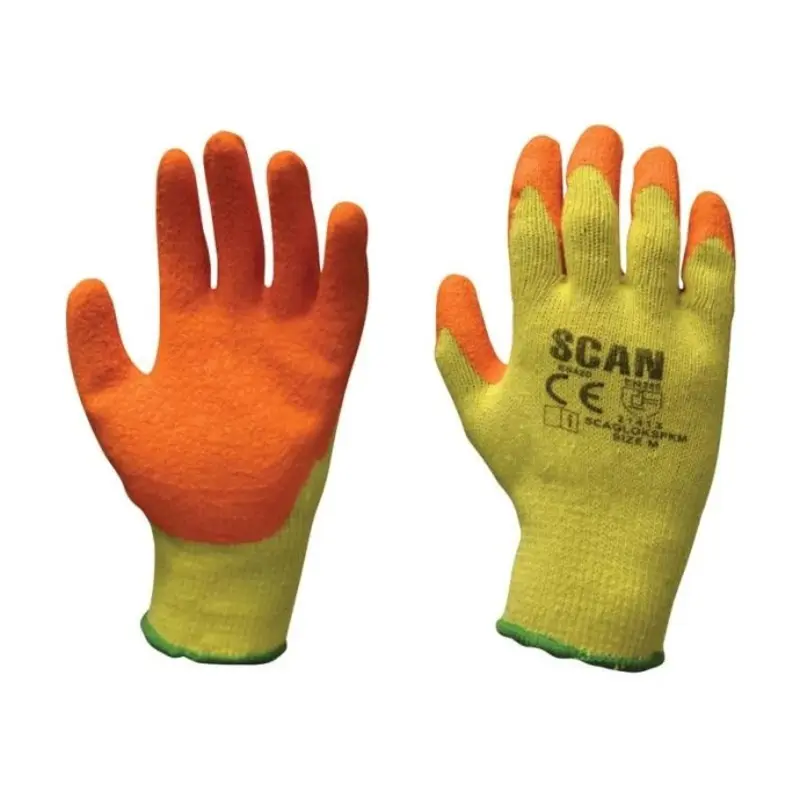 Scan Knitshell Latex Palm Gloves 12 Pairs